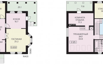 Особняк с бассейном