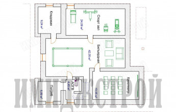 Коттедж со вторым светом 306 кв.м.