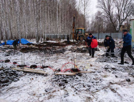 Зимняя стройка 2016. Банный комплекс и коттедж