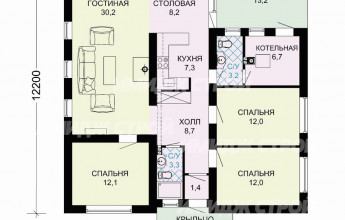 Проекты одноэтажного дома