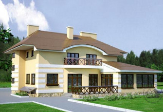 Особняк в стиле неоклассицизм