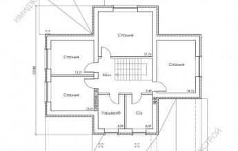 Дом с мансардным этажом 208 кв.м.