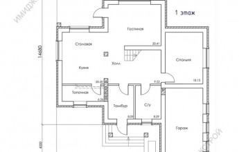 Дом с мансардным этажом 208 кв.м.