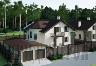 Коттедж в Карпово 312 кв.м.