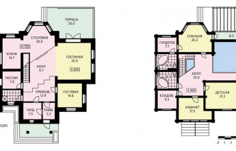 Коттедж для большой семьи