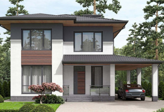 проект одноэтажный дом