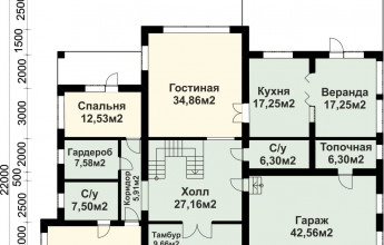 коттедж проект