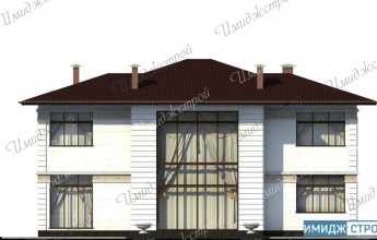 прееокт дома 272 кв.м. из дагестанского камня