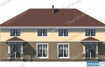 Таунхаус в европейском стиле  Двухэтажный таунхаус с самостоятельными входами