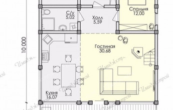 Проект в стиле фахверк 196