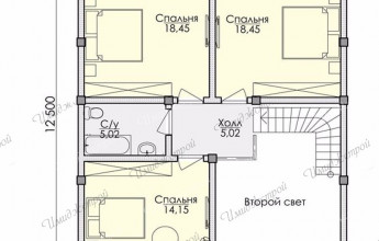 Проект в стиле фахверк 196