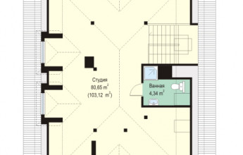 Дом с гаражом на 366 кв.м.