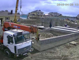 Красивый коттедж с мансардой