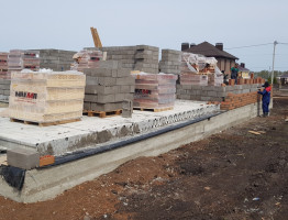 Красивый коттедж с мансардой