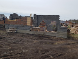 Красивый коттедж с мансардой