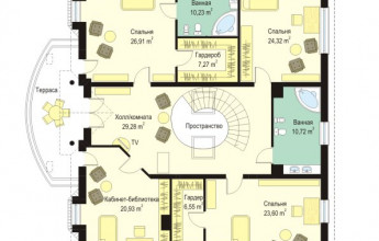 Коттедж в лесу 267 кв.м.