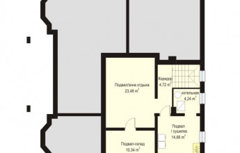 Коттедж в лесу 267 кв.м.