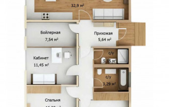 план проект дома в стиле барн