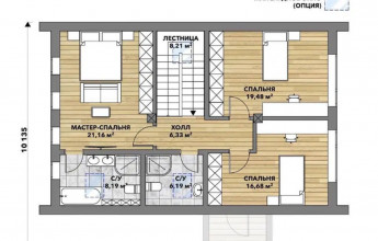 проект дома в стиле барн