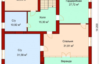 Большой коттедж 470 кв.м