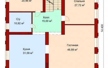 Большой коттедж 470 кв.м