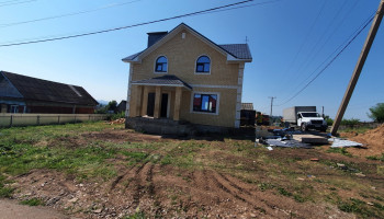 Коттедж по типовому проекту 168 к.м.