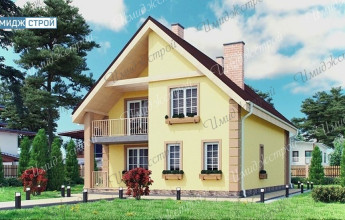 Уютный дом с мансардой 145 кв.м.