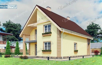 Уютный дом с мансардой 145 кв.м.