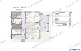 проект дома Юматово 198 кв.м.