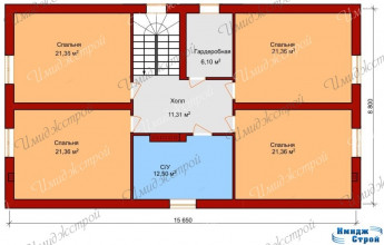каталог проектов коттеджей  Дуплекс в немецком стиле  Дуплекс на 226 м2 в немецком стиле