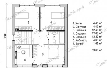 Дом с мансардой 121