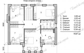 Классика из кирпича 179 кв.м.
