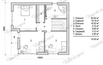 Много света и стекла 176 кв.м.