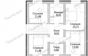 Проект усадьба Нагаево 210 кв.м.