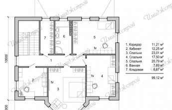 Два полных этажа классики 226 кв.м.