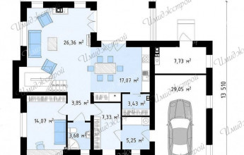 Сливочно-кофейный дом в авторском стиле. Загородный дом в стиле шале с авторской интерпретацией.