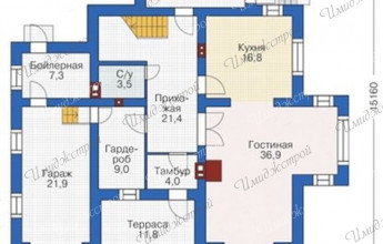 план дома 12 на 12