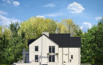 Максимальная площадь застройки 345 кв.м.