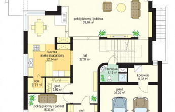 Полноценный дом для умеренных широт 385 кв.м.