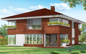 Полноценный дом для умеренных широт 385 кв.м.