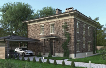 Английский фасад и 200 кв.м. площади