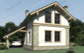 С навесом 100 кв.м