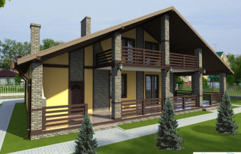 Проект в стиле шале