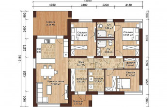 120 кв.м. с готовыми фото