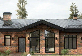 проект одноэтажного дома