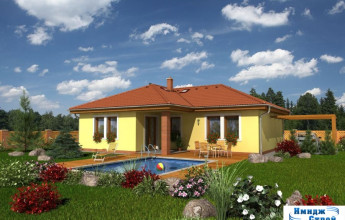 проект одноэтажного дома 100 кв.м.