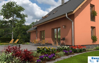 проект необычного коттеджа