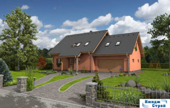 проект необычного коттеджа