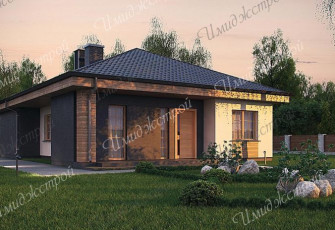 Проект в один этаж 121 кв.м.