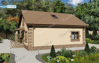 Булгаково в стиле "кантри" 140 кв.м.